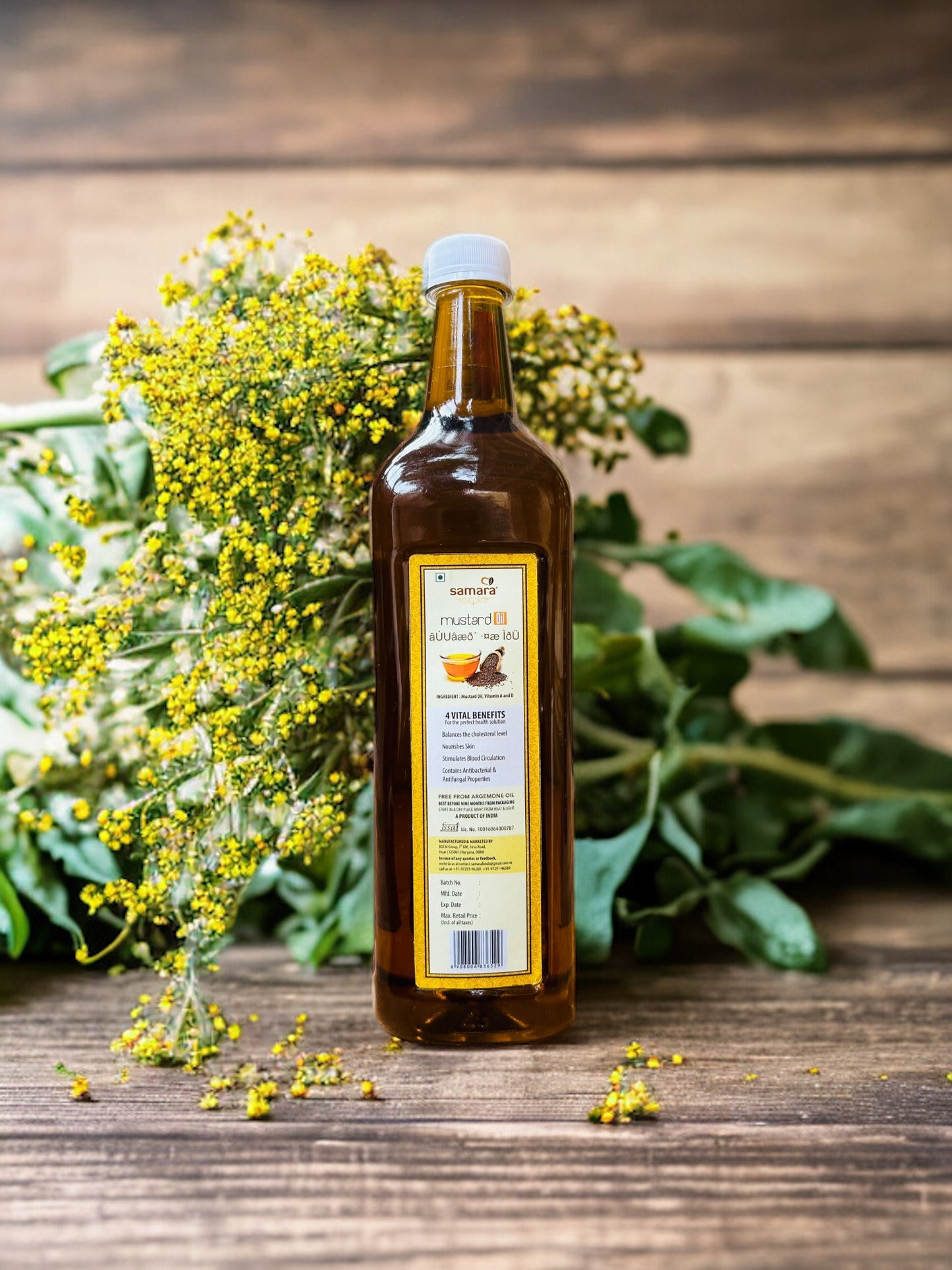 Cold Pressed Mustard Oil