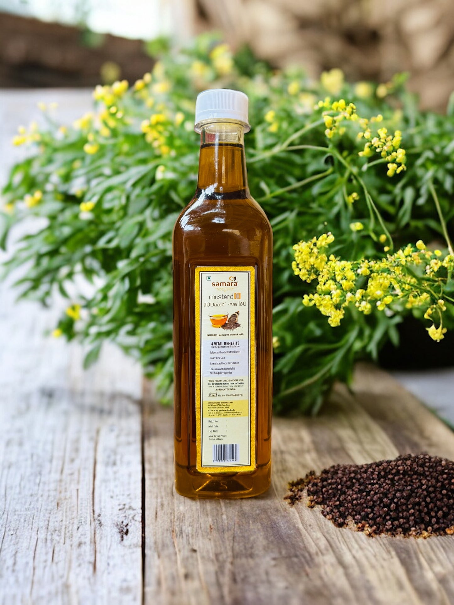 Cold Pressed Mustard Oil