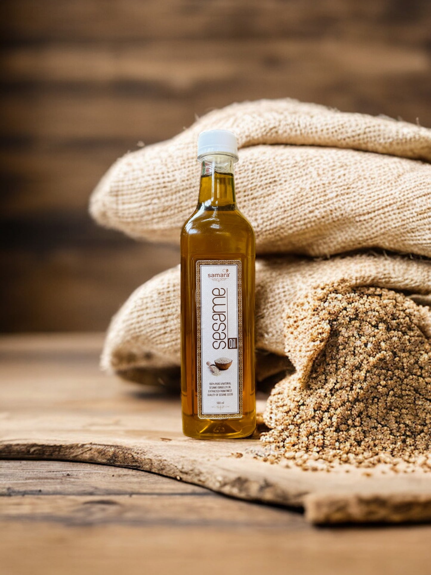 Cold Pressed Gingelly (Sesame) Oil