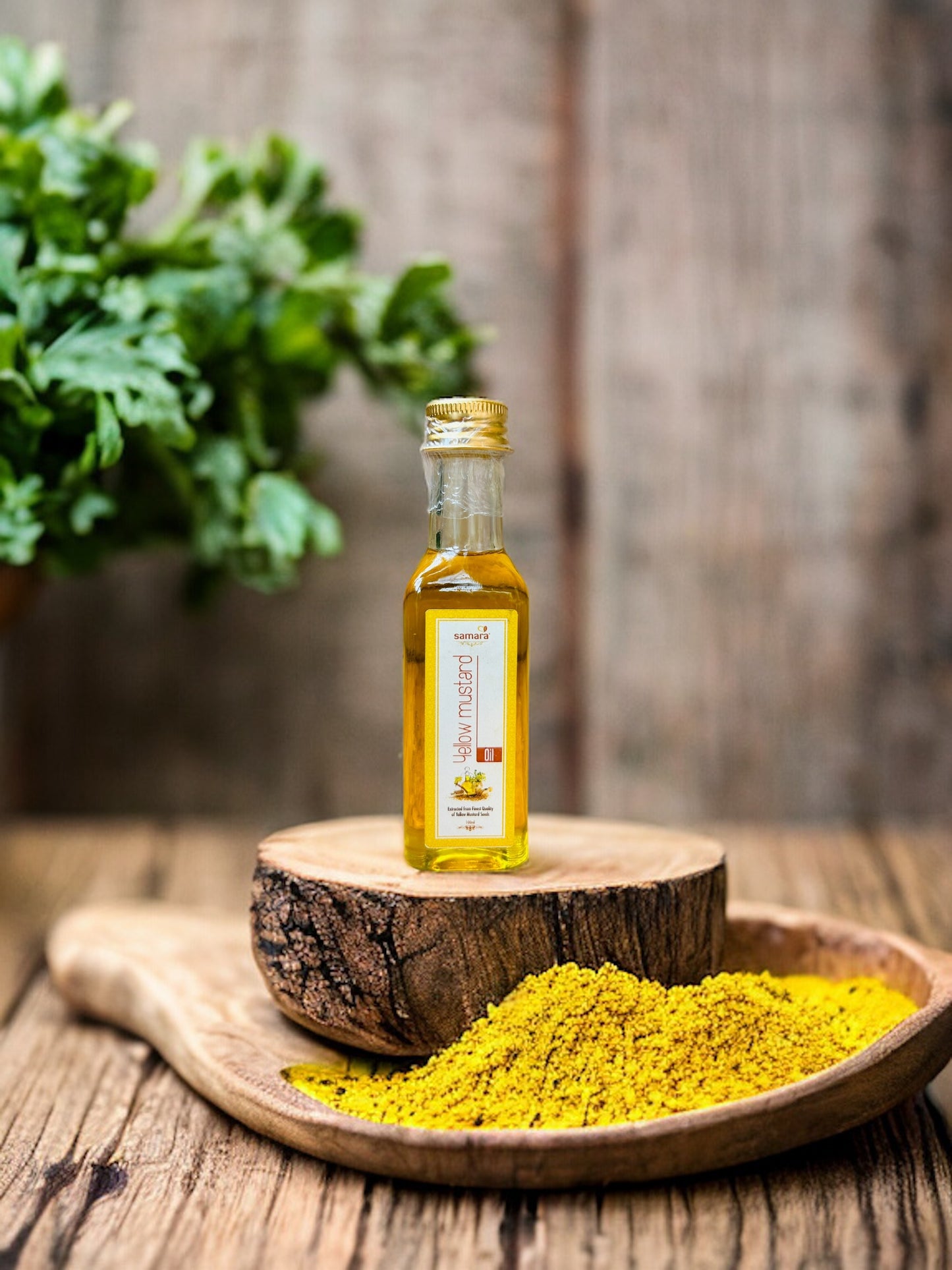 Cold Pressed Yellow Mustard Oil