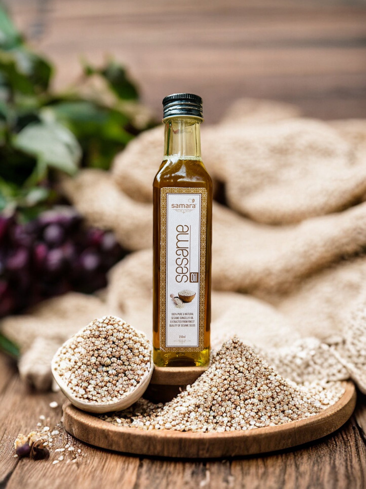 Cold Pressed Gingelly (Sesame) Oil
