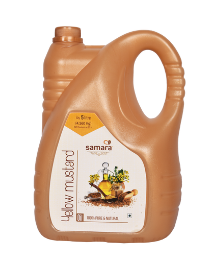 Cold Pressed Yellow Mustard Oil